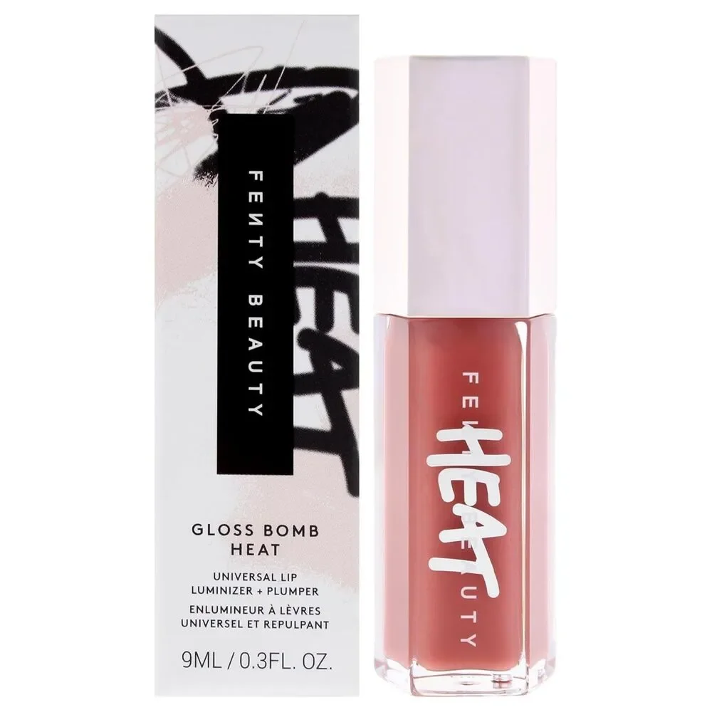 FENTY BEAUTY Women's Gloss Bomb Universal Lip Luminizer Fenty Glow Heat 0.3 oz